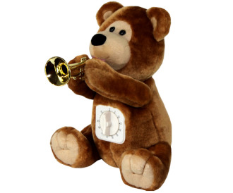 &quot;Медвежонок с таймером&quot;  Подойдет время, он оповестит Вас весёлым сигналом горна, как в пионерском лагере,не просто игрушка, но и полезная вещь в доме.