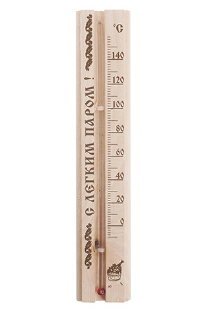 Термометр для бани и сауны, 140 градусов C, 4х21 см
