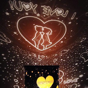 Проектор звездного неба &quot;Влюбленные&quot; 11 х 11,5 см Создаст интимную обстановку и романтическое настроение